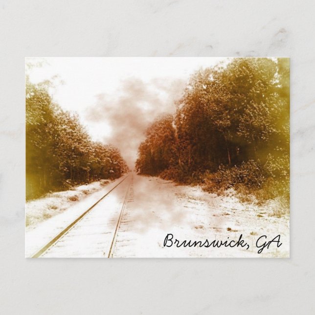 Train Track Postcard (Front)