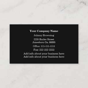 Train Tracks Business Card