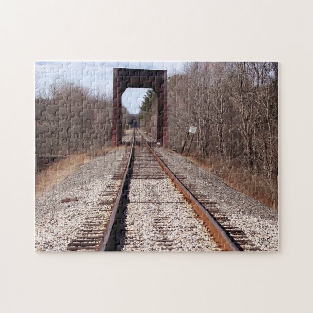 Train Tracks Jigsaw Puzzle (Horizontal)