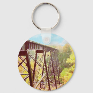 Train Trestle Keychain