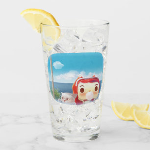 Train Trip with Cat Glass