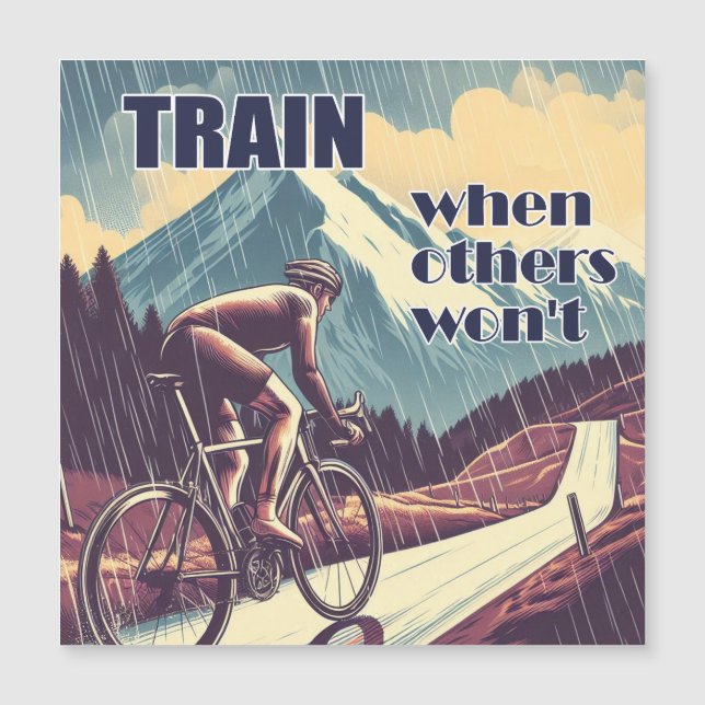 Train When Others Won't Cycling (Front)