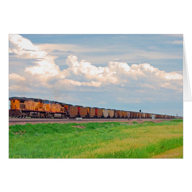 train with many cars (Front Horizontal)