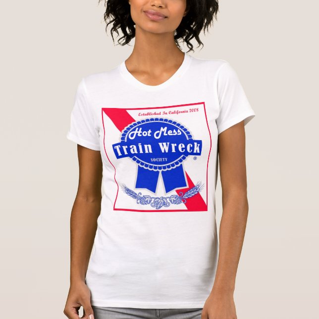 Train-Wreck Society T-Shirt (Front)