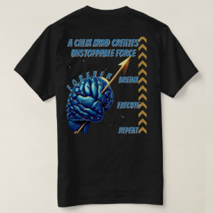 Train Your Mind Like a Warrior Strength T-Shirts