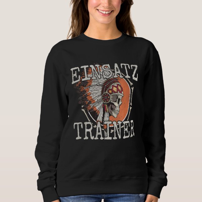 Training Clothing Trainer Police Tactical Trainer  Sweatshirt (Front)