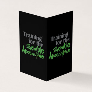 Training For The Zombie Apocalypse Funny Workout