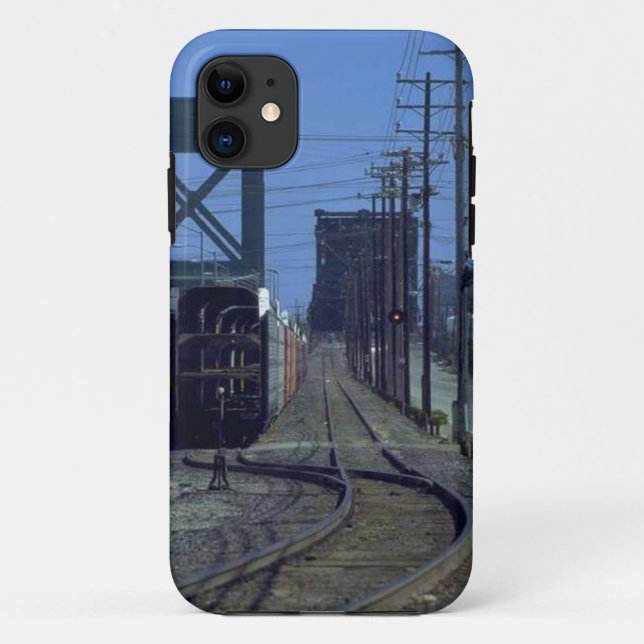 Trains and tracks - Bends and bridge Case-Mate iPhone Case (Back)