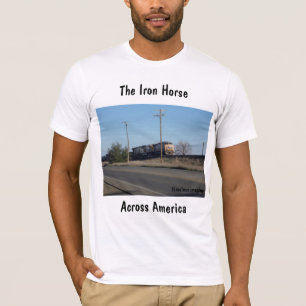 Trains built America T-shirt, Clothing, menswear T-Shirt