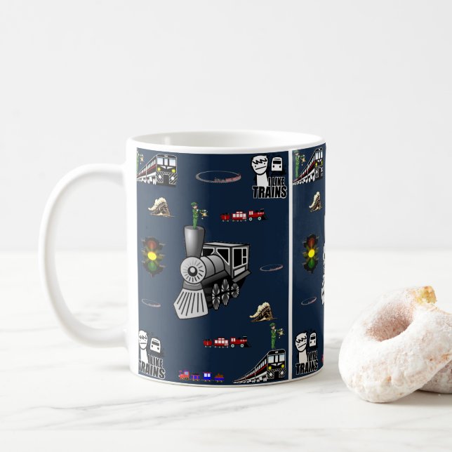trains de tasse (Avec donut)