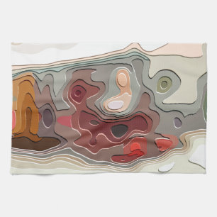 TRAINS KITCHEN TOWEL