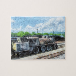 Trains - Old Locomotive Jigsaw Puzzle