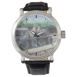 Trains - Old Locomotive Watch