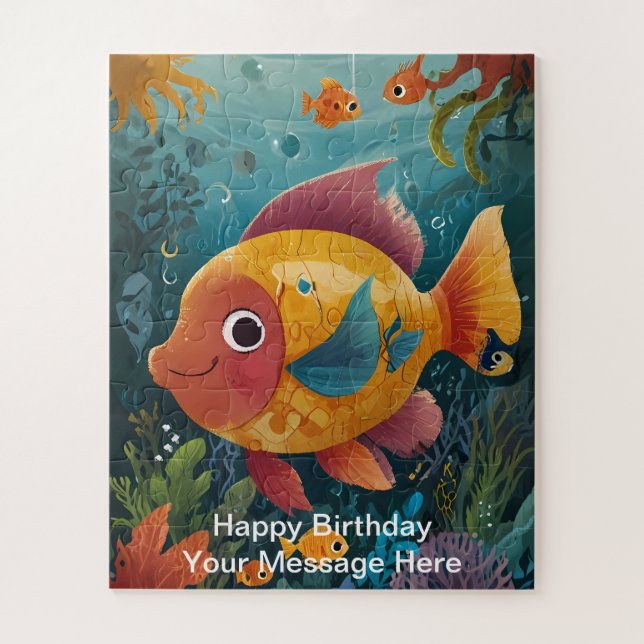 Trains, Planes, and Undersea Adventure Jigsaw Puzzle (Vertical)