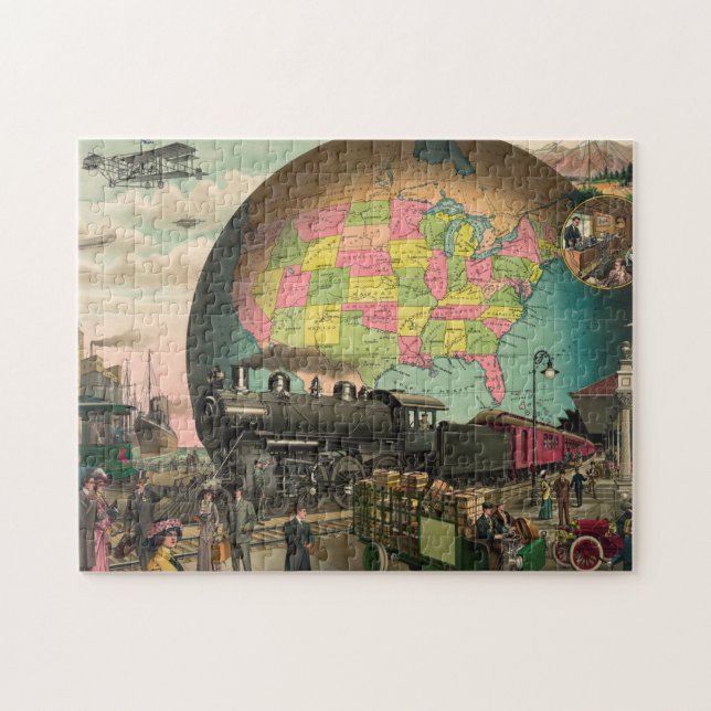 Trains, Planes & Everything Else Jigsaw Puzzle (Horizontal)