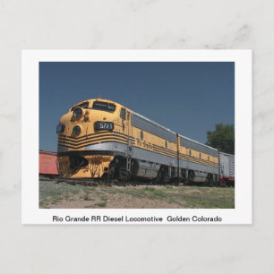 Trains Post Card