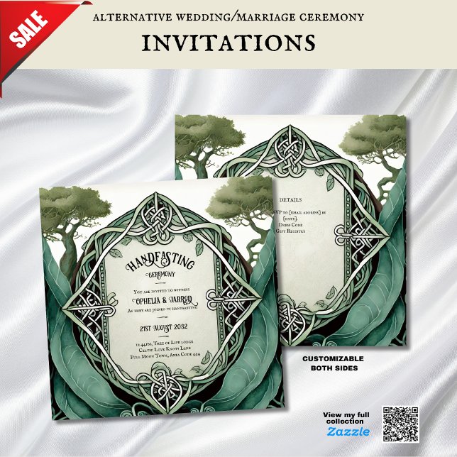 TRAITEMENT INVITATIONS ROMANTIQUE WICCA CELTIC LOV (Créateur téléchargé)