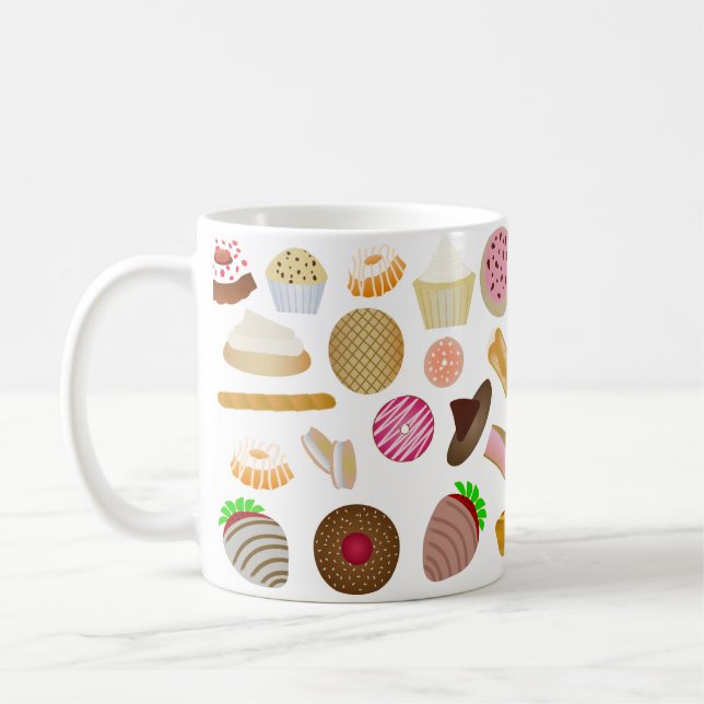 Traitements sucrés Café Mug (Gauche)
