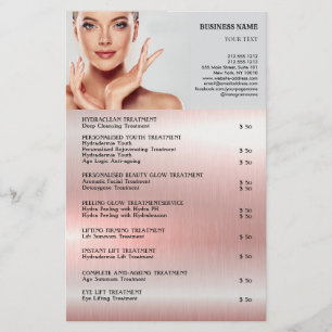 TRAITEMENTS VISAGE Beauté Salon prospectus