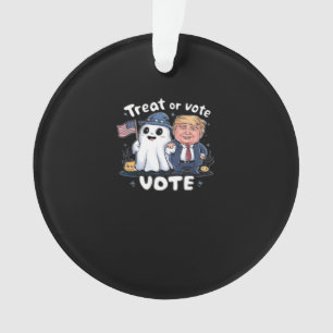 Traiter Ou Voter, Trumpkin Éffrayant, Halloween Gr
