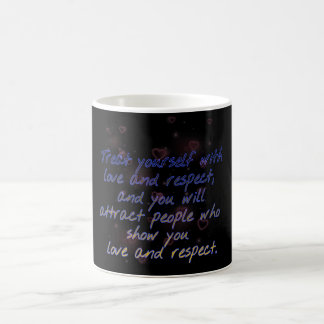 traitez-vous amour et respect mug
