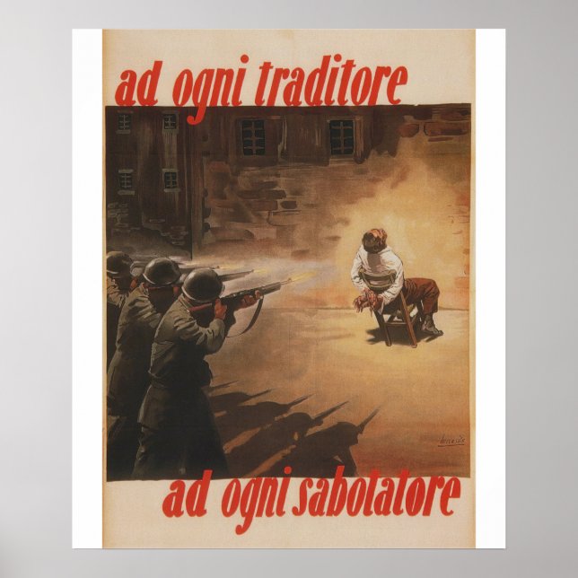 traître à chaque affiche de propagande (Devant)