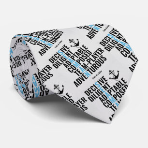 Traits of a Sailor Tie