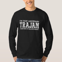 Trajan Personal Name First Name Funny Trajan