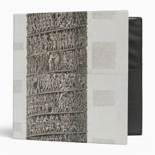 Trajan's Column (engraving) Binder (Front/Inside)