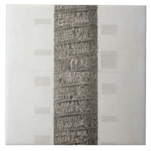 Trajan's Column (engraving) Tile