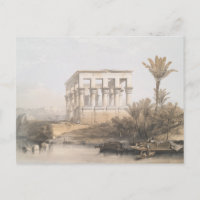 Trajan's Kiosk, hypaethral Temple at Philae Egypt