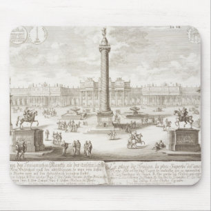 Trajan's Square Rome, from 'Entwurf einer historis Mouse Pad
