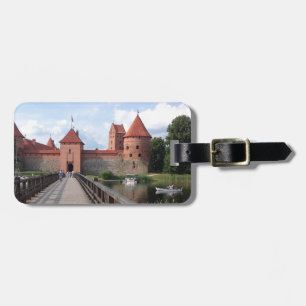 Trakai Island Castle - LITHUANIA --- Luggage Tag