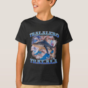 Tralalero Tralala Funny Meme Italian Brainrot Gen T-Shirt