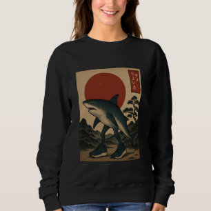 Tralalero Tralala Funny Shark Meme Italian Japanes Sweatshirt
