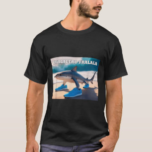Tralalero Tralala Funny Shark Meme  T-Shirt