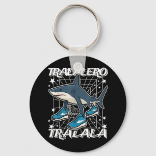 Tralalero-tralala Italian-brainrot He Loves And Ob Keychain