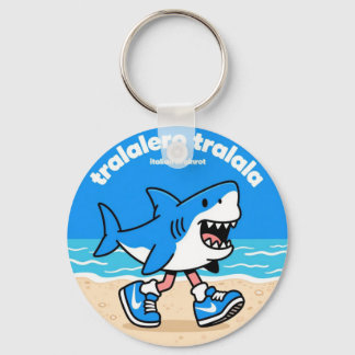 tralalero tralala "italian brainrot"  keychain