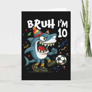 Tralalero Tralala Italian Brainrot Soccer 10th Bir Card