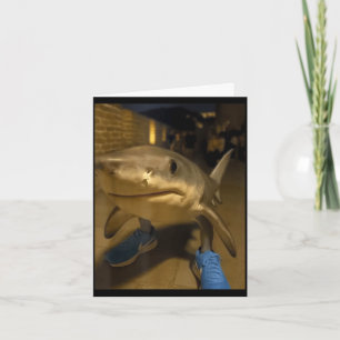 Tralalero tralala shark meme  card
