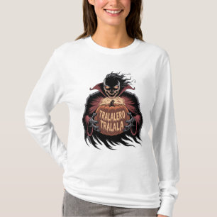 Tralalero Tralala Vampire Pumpkin Halloween Women' T-Shirt