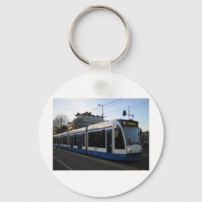 Tram Amsterdam Keychain (Front)