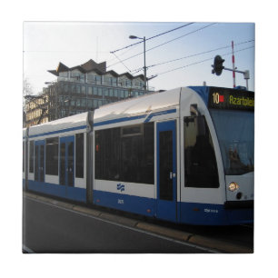 Tram Amsterdam Tile