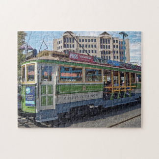 Tram, Christchurch, New Zealand Jigsaw Puzzle