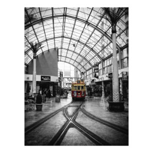 Tram in Christchurch NZ Photo