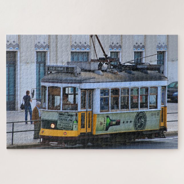 Tram, Lisbon, Portugal Jigsaw Puzzle (Horizontal)