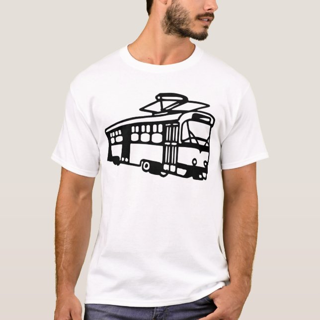 Tram - Subway T-Shirt (Front)