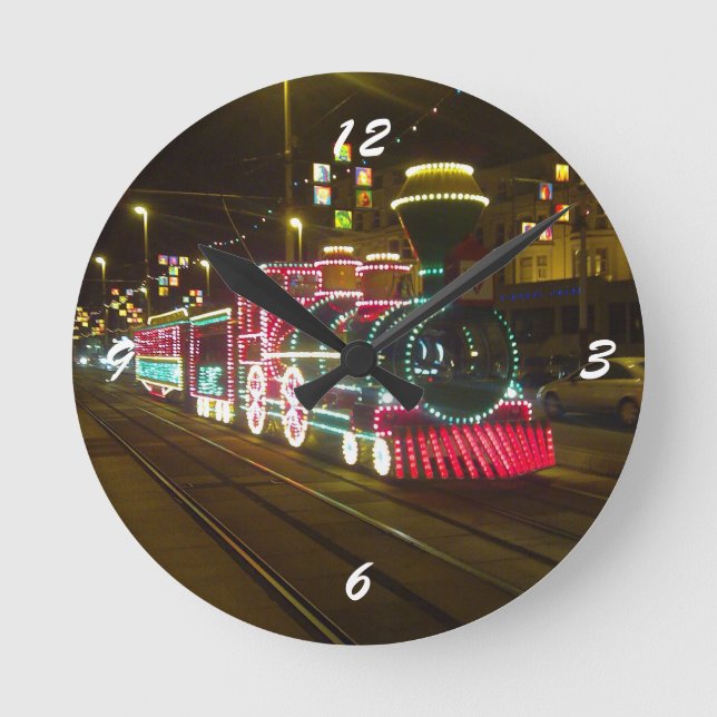 Tram Train - Blackpool Illuminations Clock (Front)