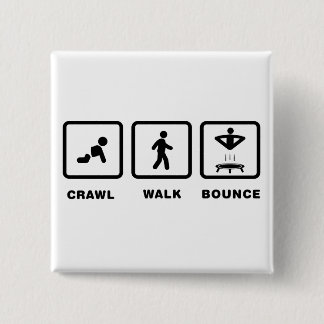 Trampoline 2 Inch Square Button