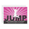 Trampoline Birthday Party Invitation for a Girl